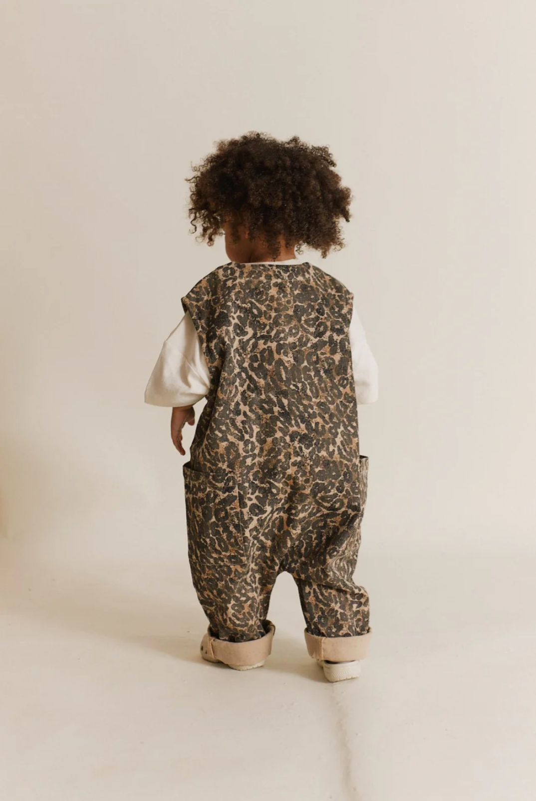 Wren Leopard Oversized Overall
