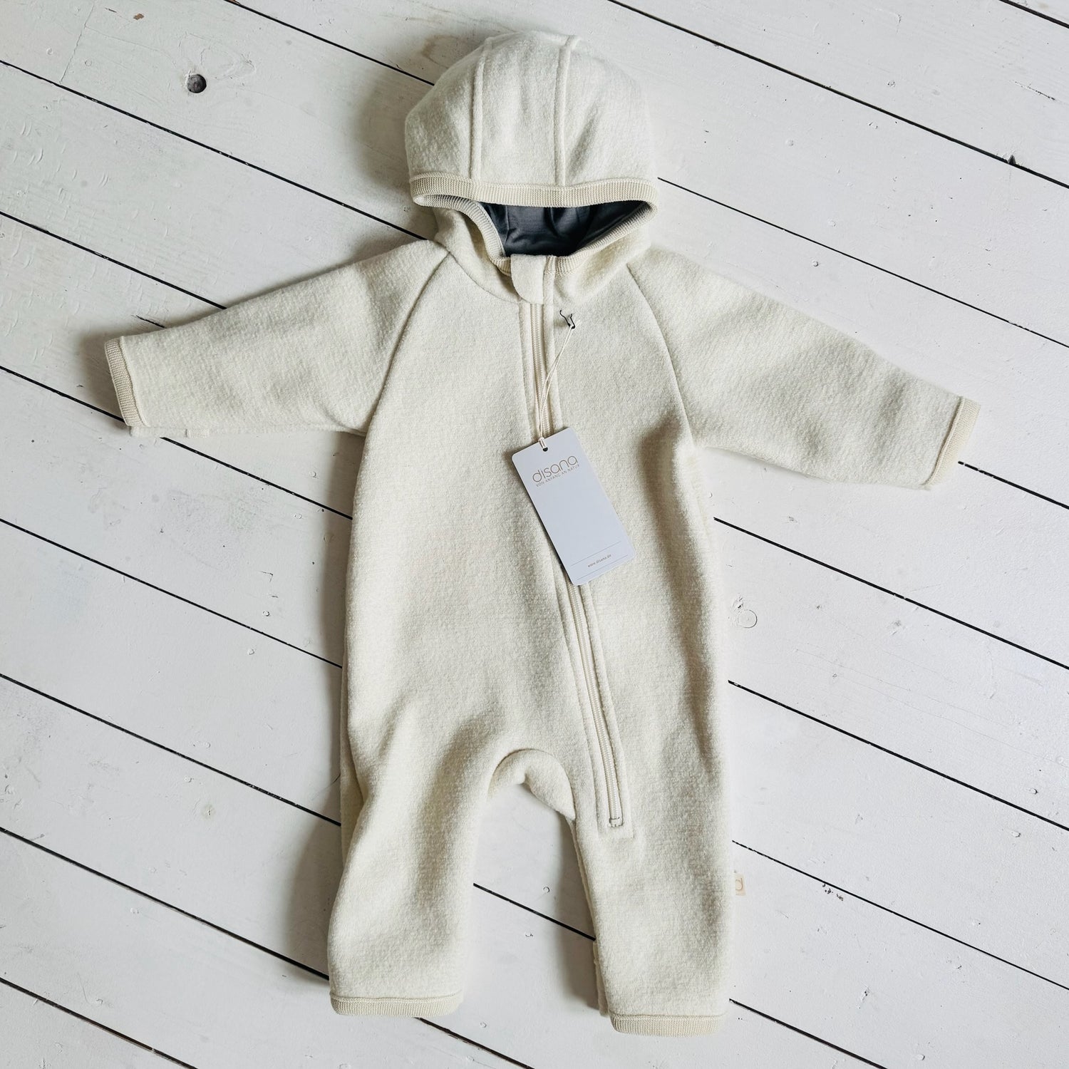 Organic Merino Boiled Wool Zip-Overall Natural – Loving by Nature