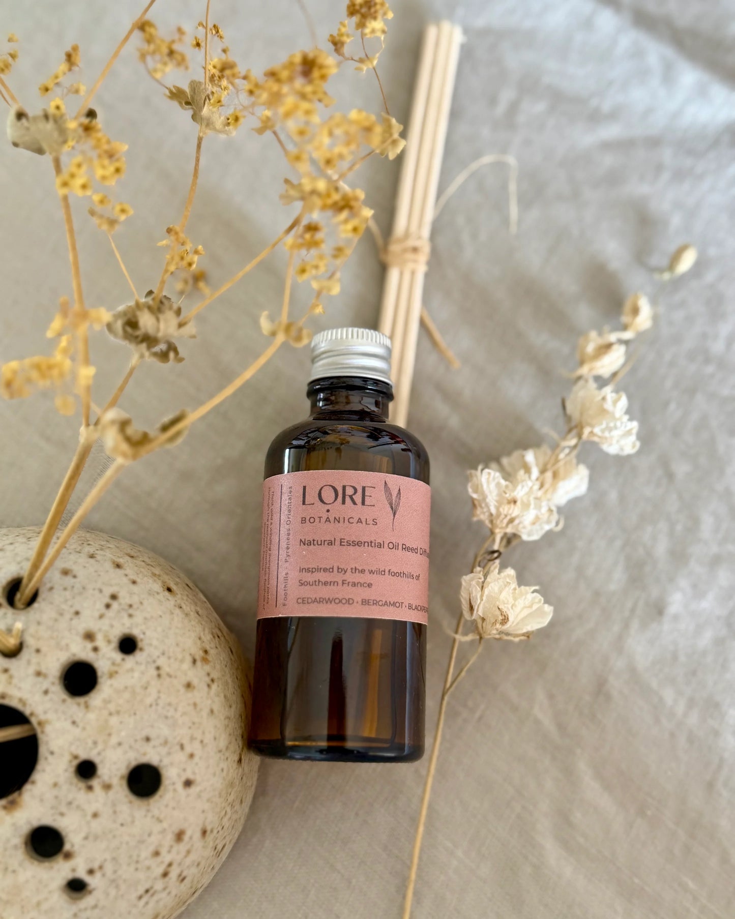 Natural Reed Diffuser 50ml | France - Foothills Pyrenees Orientales no:1