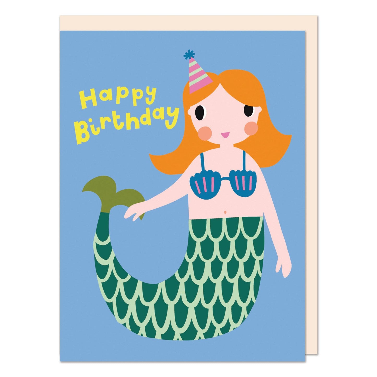 Happy Birthday Mermaid Card