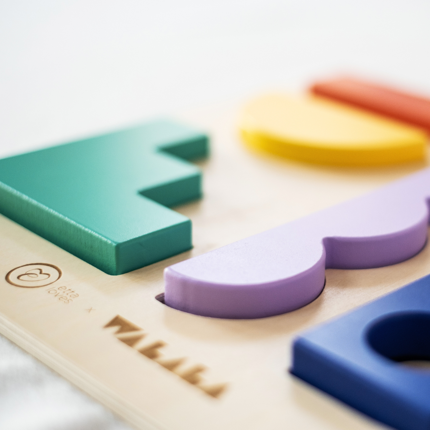 Wooden Puzzle Board | Etta Loves x Walala Studio