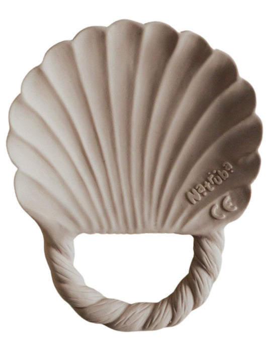 Natural Rubber Teether | Clam