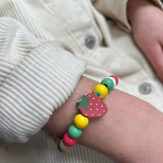 Strawberry Bracelet Gift Kit | DIY Craft Kits for Kids