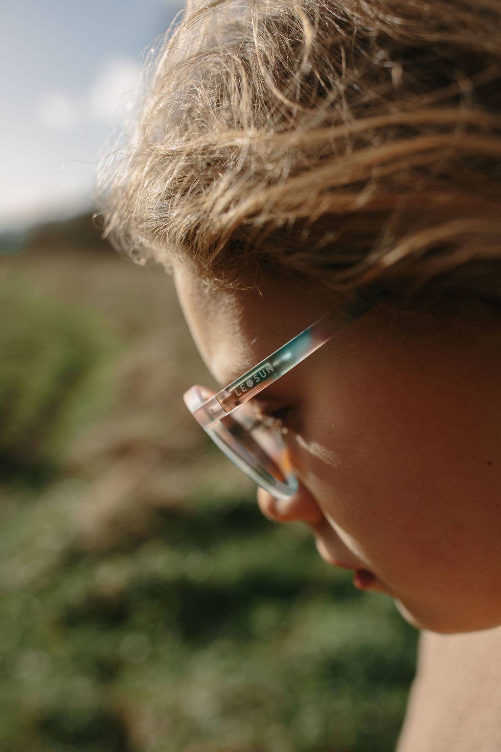 Kids Polarized Sunglasses 5+ years | Faded Rainbow