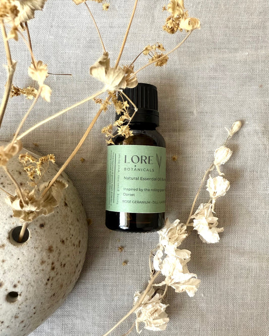 Essential Oil Diffuser Blend 15ml | Dorset: Rolling Green Hills