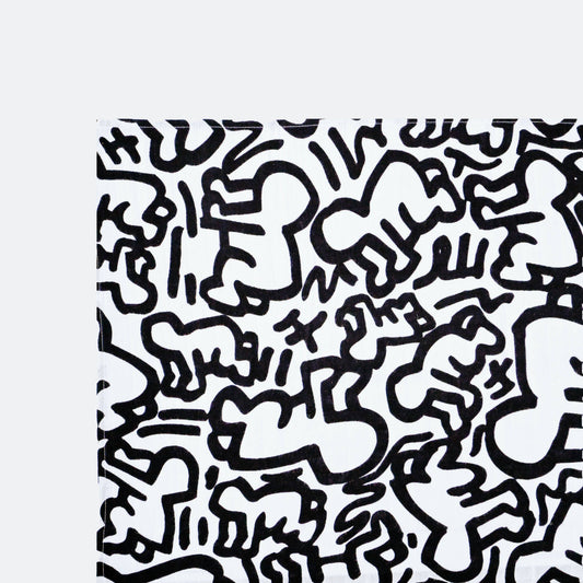 XL Sensory Muslin | Keith Haring 'Baby'