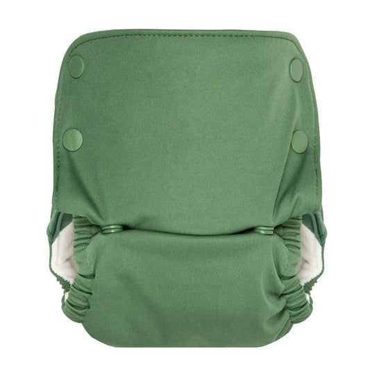 grovia all in one reusable nappy basil green