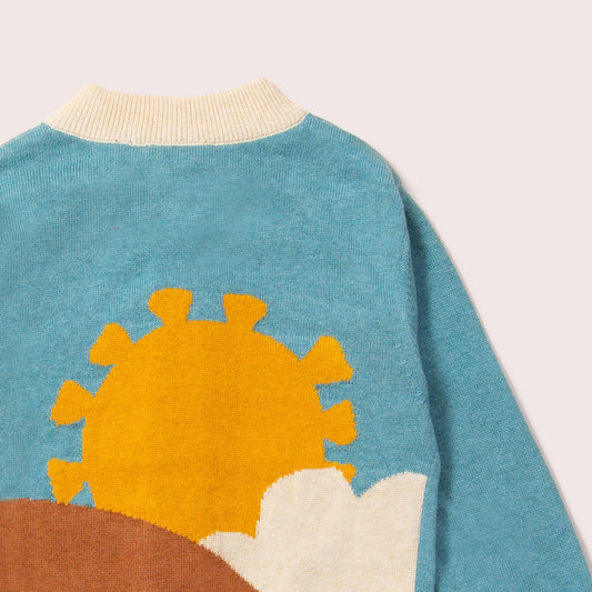 From One to Another Sunshine Design Knitted Organic Cardigan