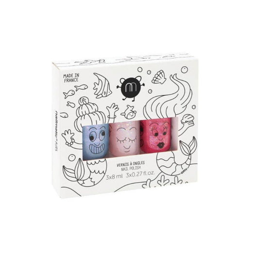 Nail Polish | Mermaid | Set Of 3