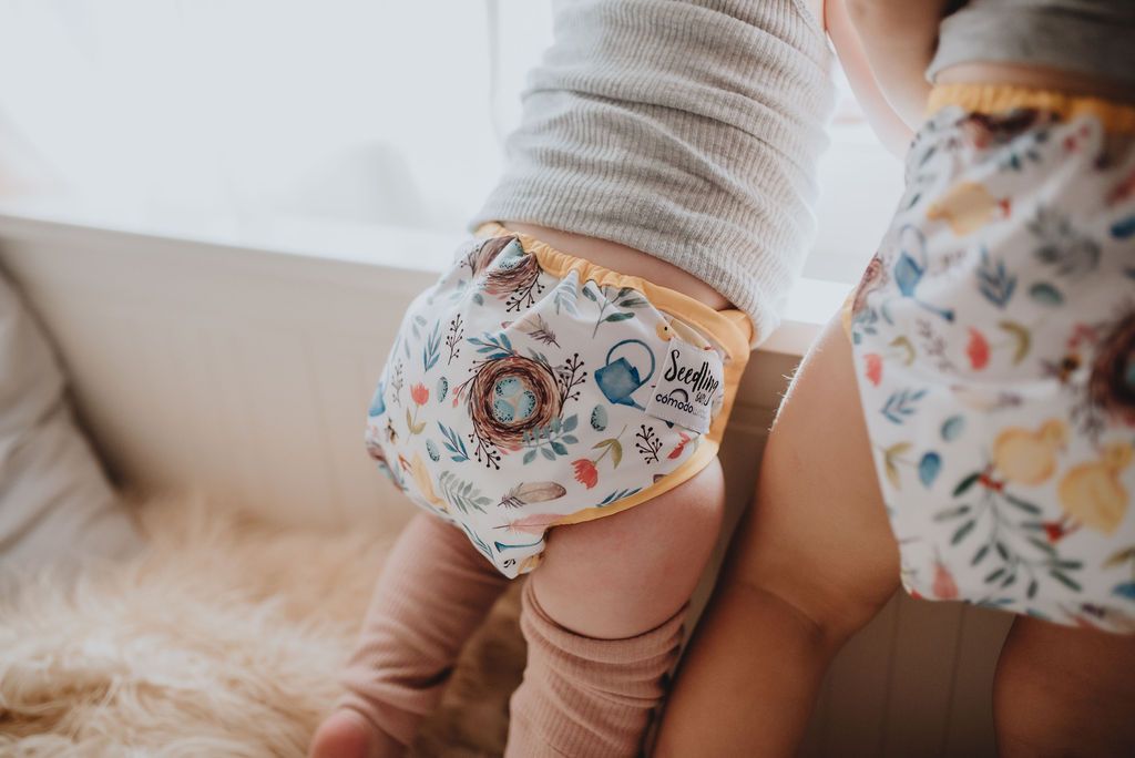 seedling baby reusable nappies comodo wrap