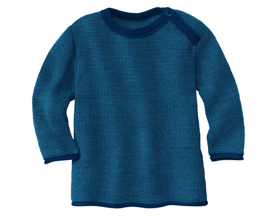 Melange Jumper | Navy Lagoon