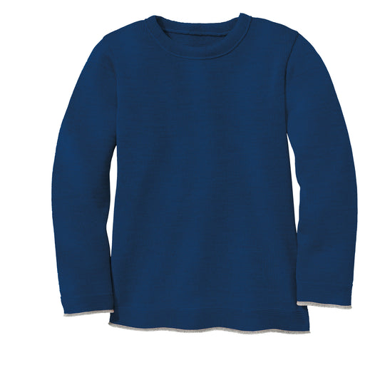 Left Knit Jumper | Navy