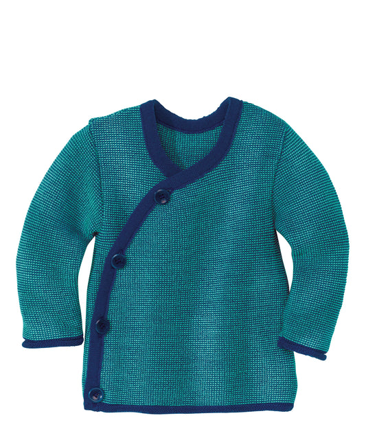 Melange Jacket | Navy Lagoon