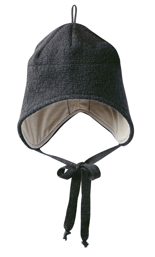 Boiled Wool Hat: Anthracite