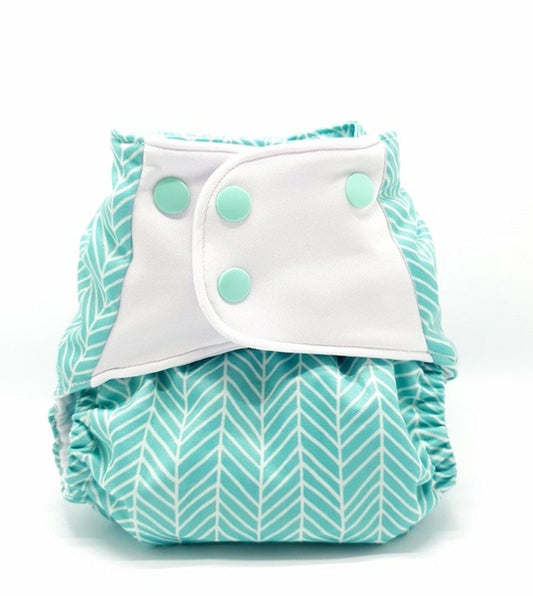 little Lovebum reusable nappy popper and pocket