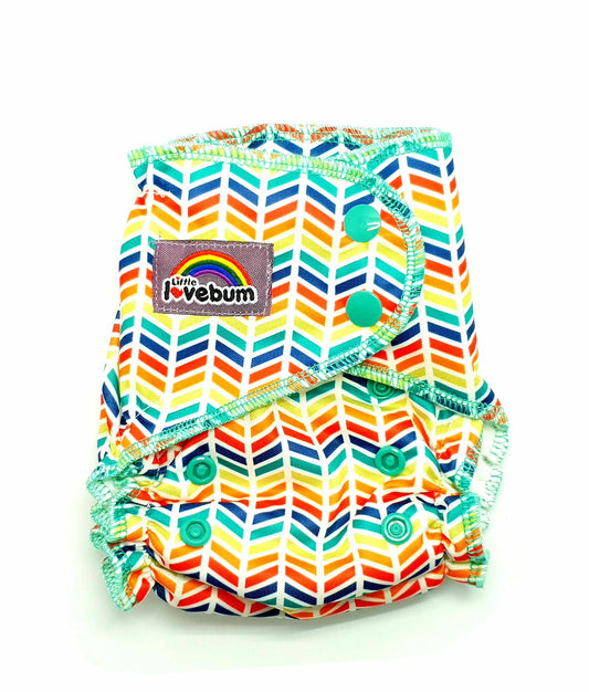 little lovebum newbie reusable nappy