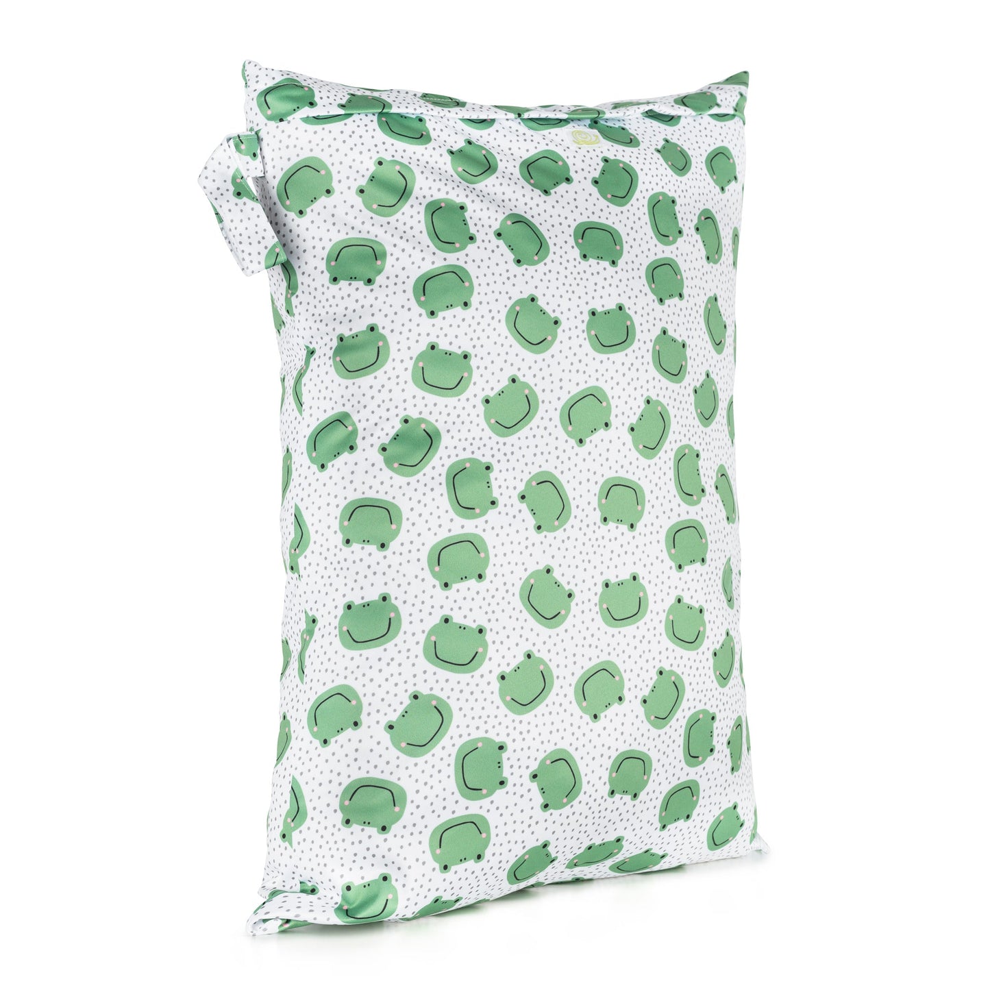 baba and boo reusable nappies cloth nappy wet bag large frogs