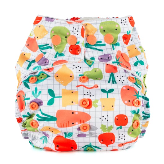 baba and book reusable nappy fruit and veg