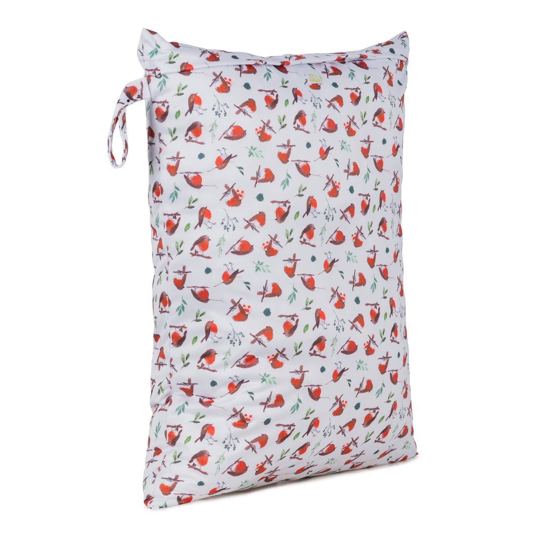 baba and boo reusable nappies cloth nappy wet bag large robins