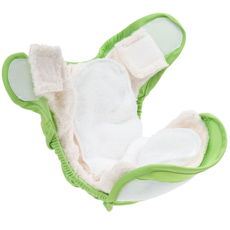 littlelamb reusable two part nappy demonstration