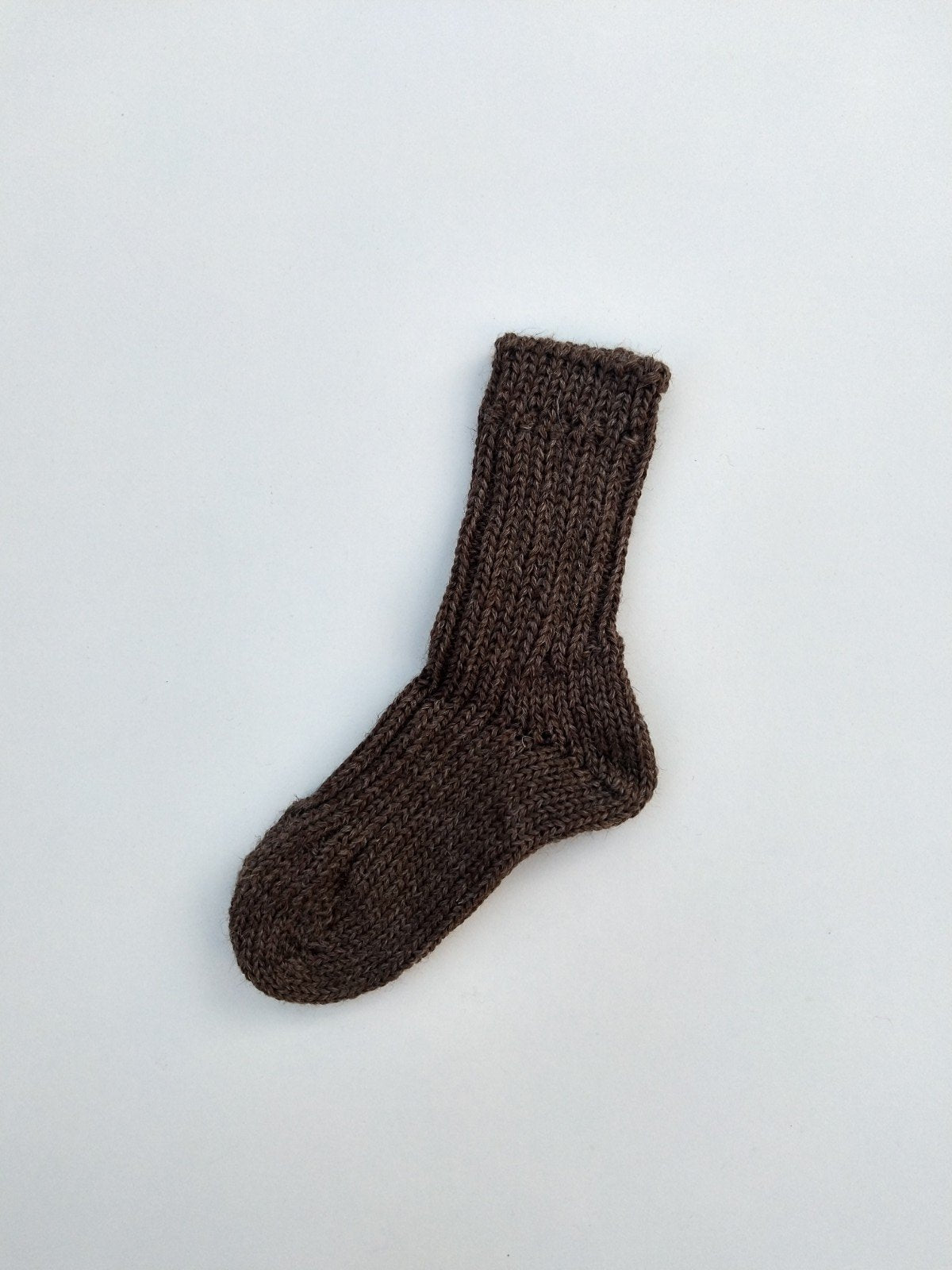 Children's Pure Wool Socks | Tobacco