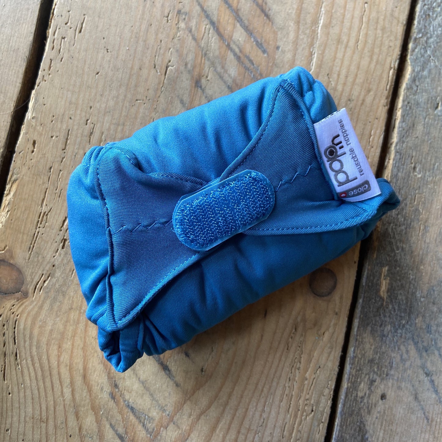 close pop in peacock reusable nappies cloth nappy