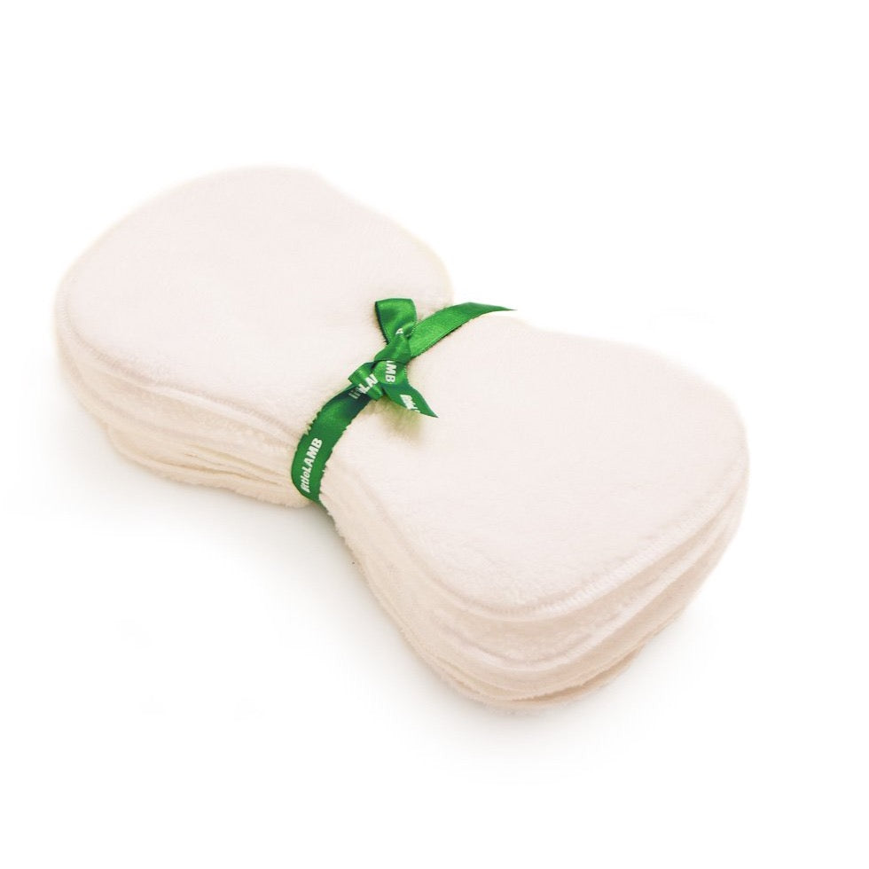 Little lamb shaped fleece liner reusable nappy liner