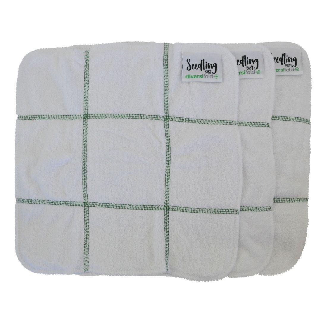 seedling baby diversified mini prefold cloth nappy