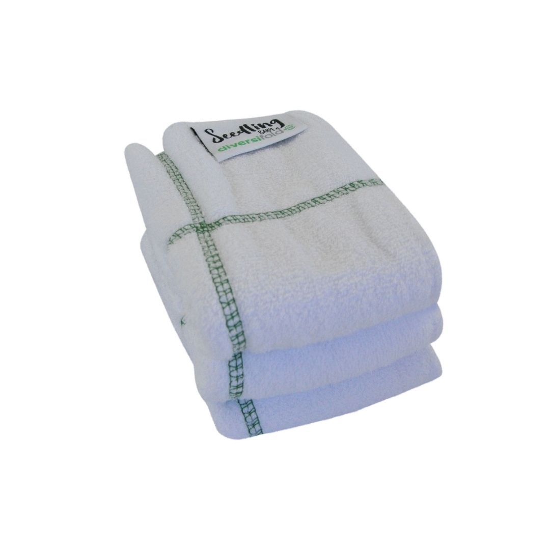 seedling baby mini prefold cloth nappy