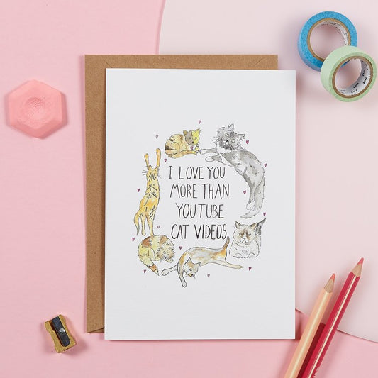 YouTube Cat Card
