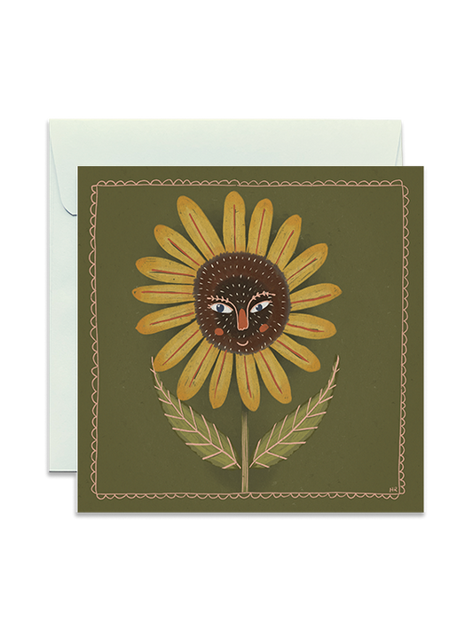 Happy Sunflower Card