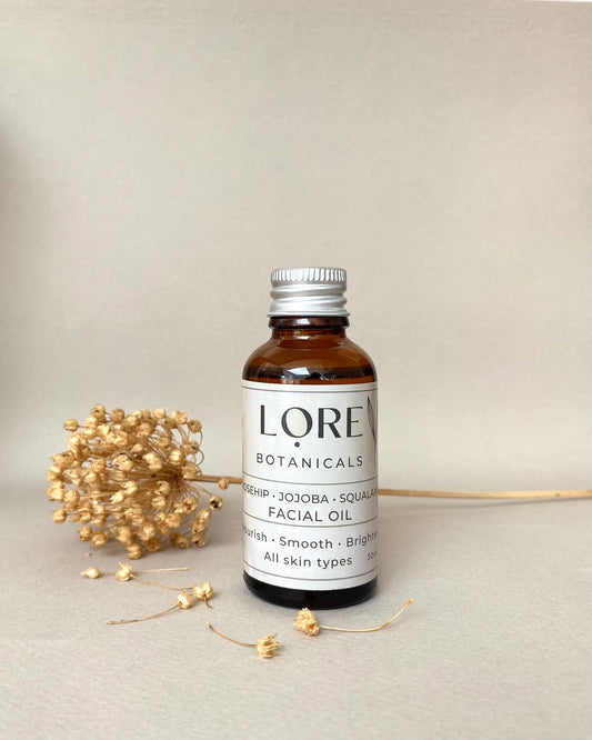 Rosehip Jojoba Squalane Facial Oil