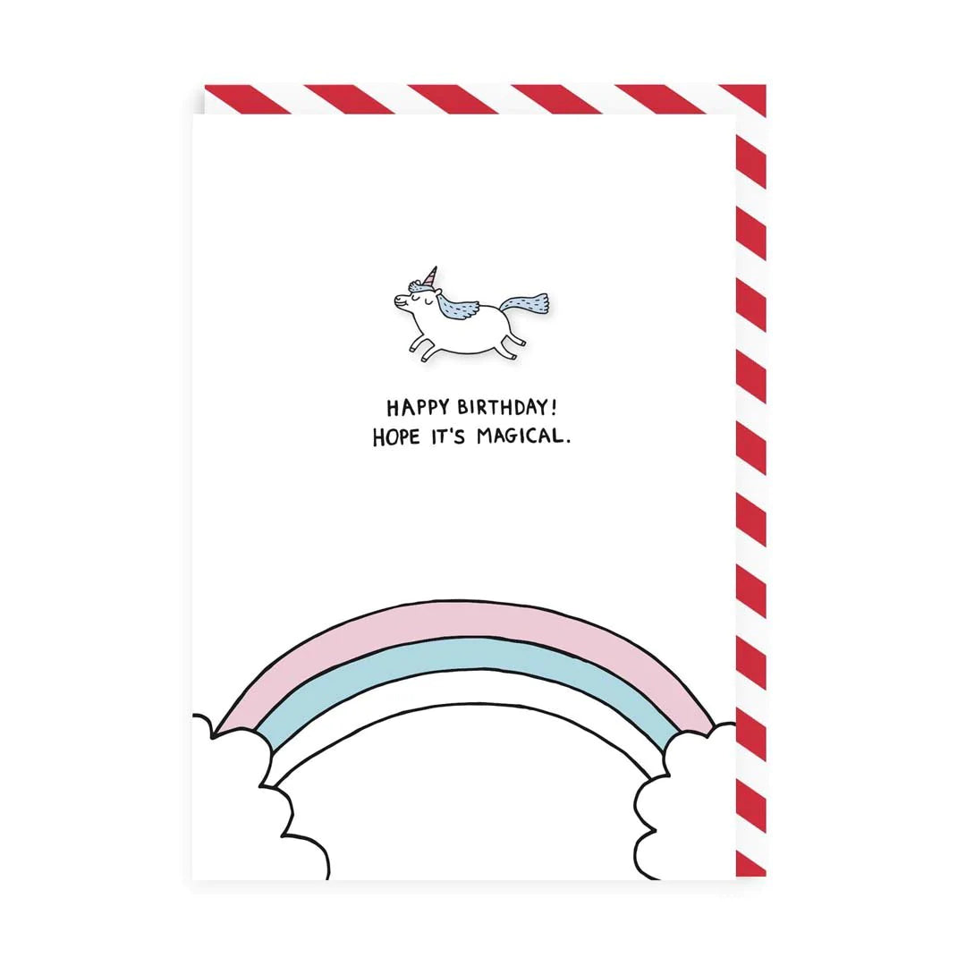 Magical Birthday | Unicorn Pin Card