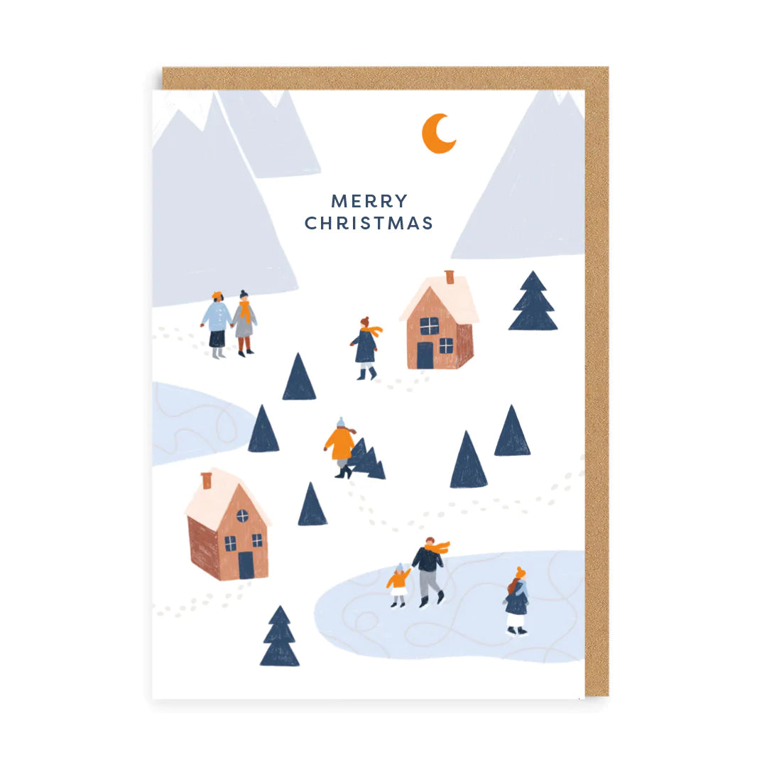 Tiny Town Christmas Card