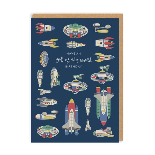 Out Of This World Birthday Card