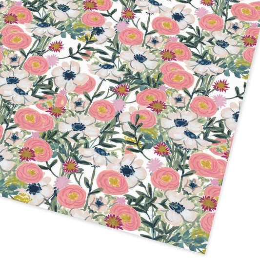 Floral Gift Wrap