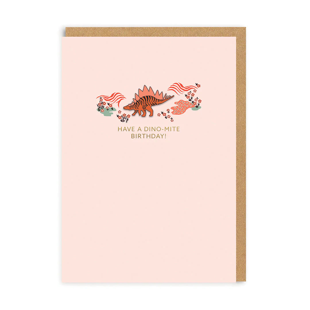 Have A Dino-Mite Birthday Card | Dino Pin