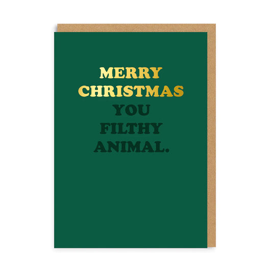Merry Christmas | You Filthy Animal Card