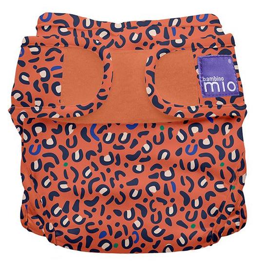 bambino mio reusable nappy cover red animal print