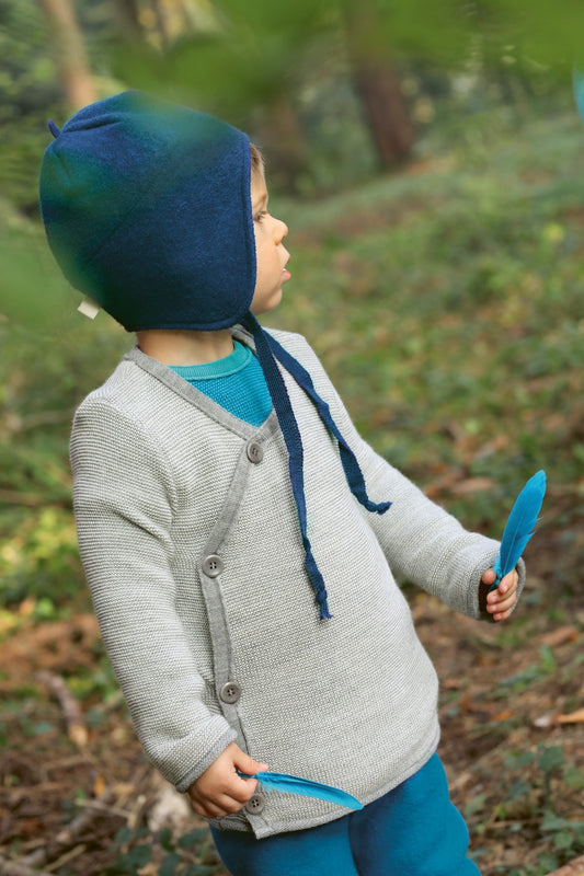 Boiled Wool Hat: Anthracite