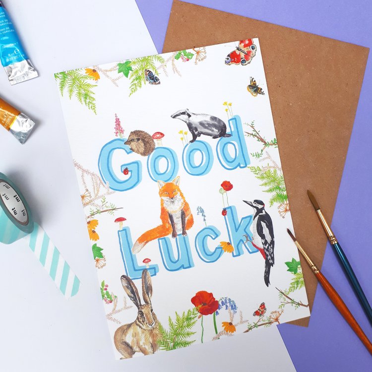 Good Luck Card