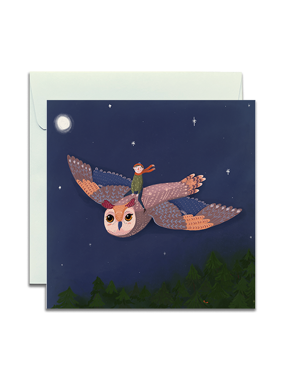 Owl Adventure Card