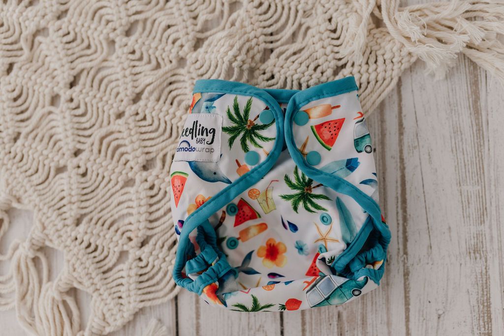 seedling baby reusable nappies comodo wrap